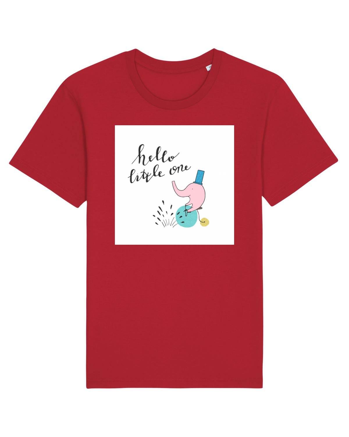 Tricou mânecă scurtă Unisex Rocker Red