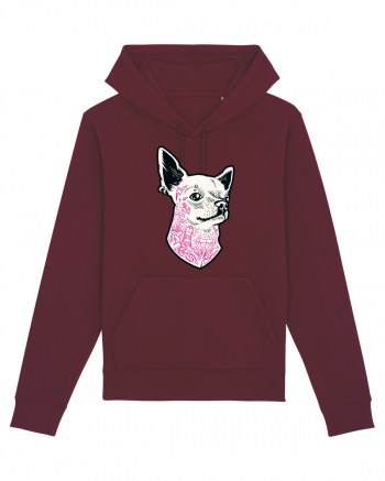 Tattoo Dog Burgundy