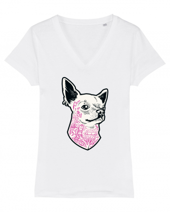 Tattoo Dog White