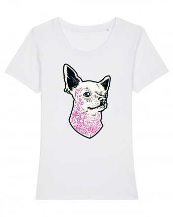 Tattoo Dog White