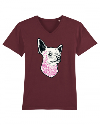 Tattoo Dog Burgundy