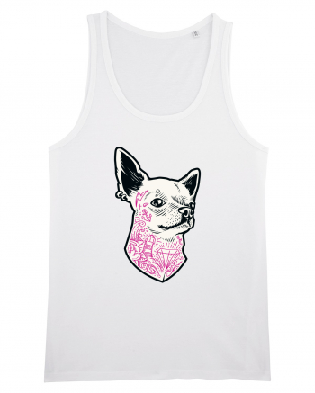 Tattoo Dog White