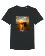 Bucharest 2077 Chapter 1  Tricou mânecă scurtă guler larg Bărbat Skater
