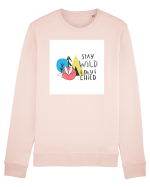 Stay Wild my Child Bluză mânecă lungă Unisex Rise