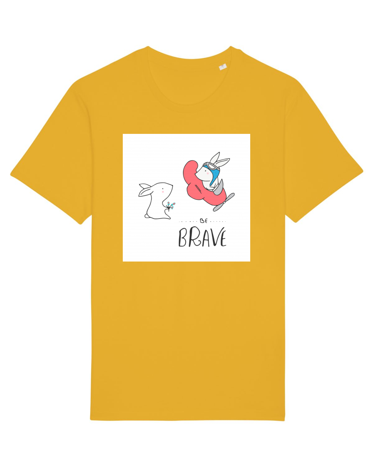 Tricou mânecă scurtă Unisex Rocker Spectra Yellow