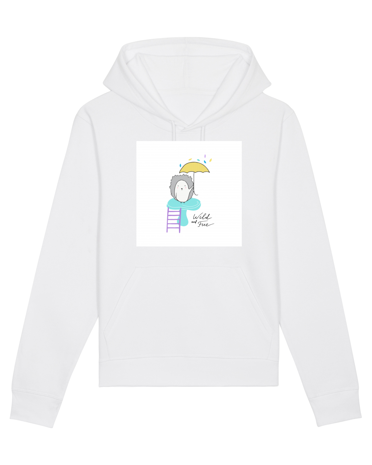 Hanorac Unisex Drummer White
