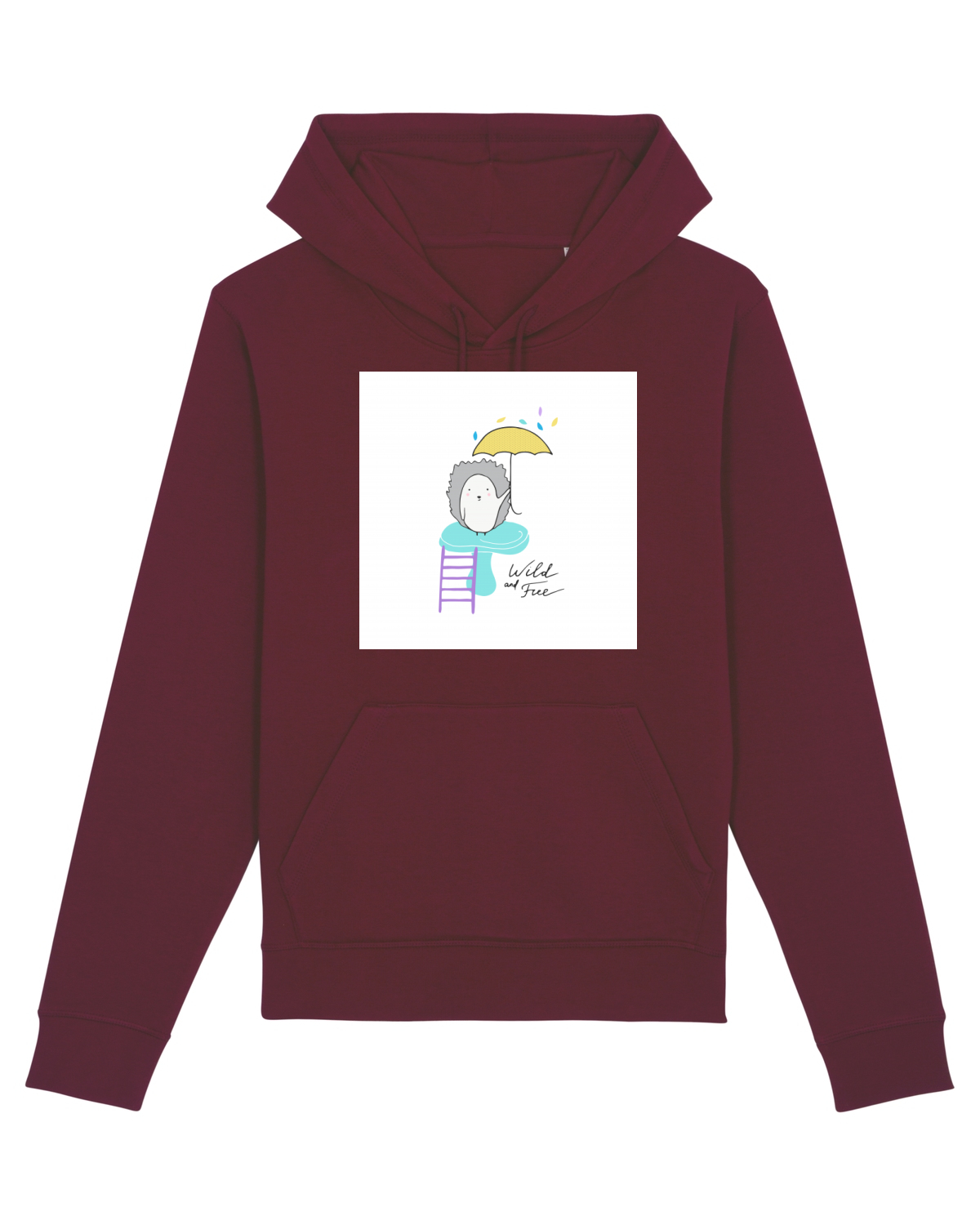 Hanorac Unisex Drummer Burgundy
