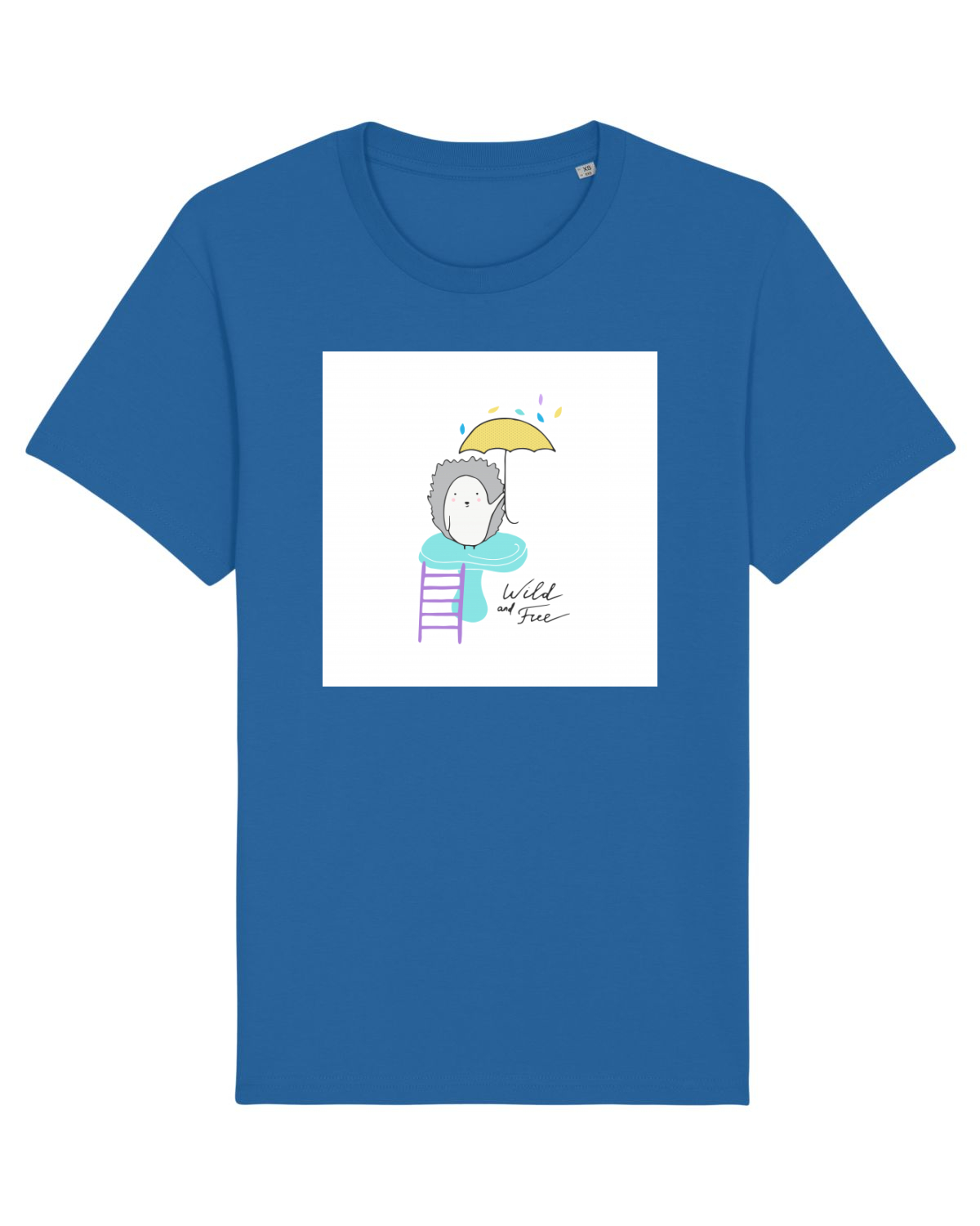 Tricou mânecă scurtă Unisex Rocker Royal Blue
