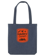 Happy Camper Orange Sacoșă textilă