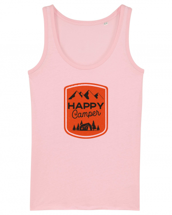 Happy Camper Orange Cotton Pink