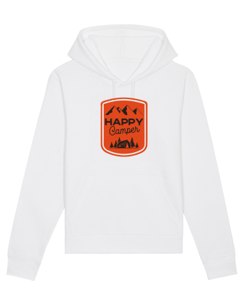 Happy Camper Orange White