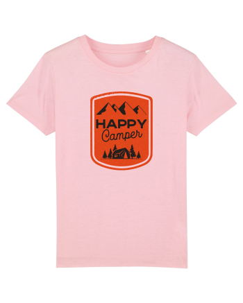 Happy Camper Orange Cotton Pink