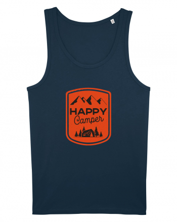Happy Camper Orange Navy