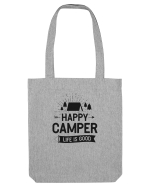 Happy Camper Life is Good Sacoșă textilă