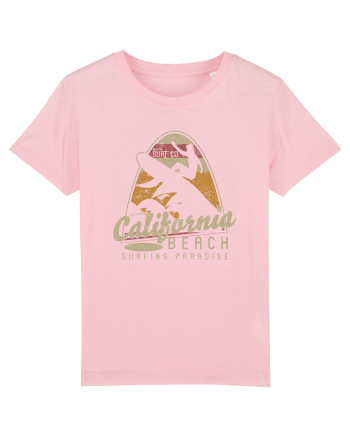 California Beach Surfing Cotton Pink