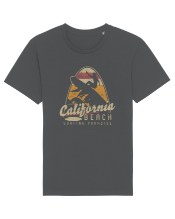 California Beach Surfing Anthracite