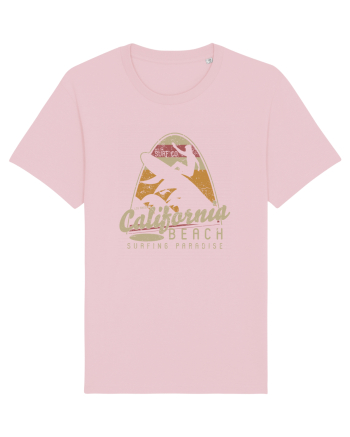 California Beach Surfing Cotton Pink