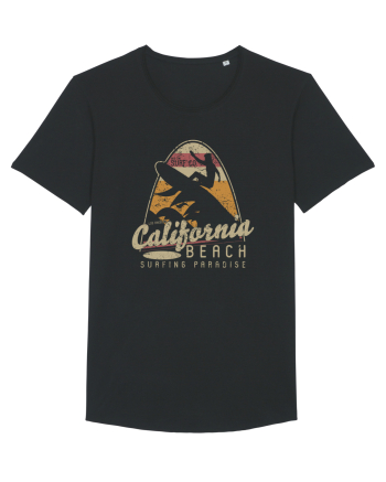 California Beach Surfing Black
