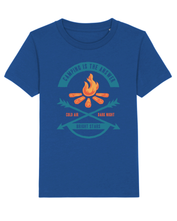 Camping is the Answer Majorelle Blue
