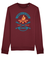 Camping is the Answer Bluză mânecă lungă Unisex Rise