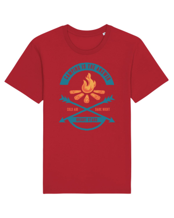 Camping is the Answer Red