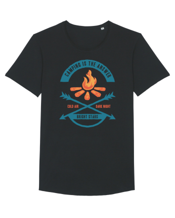 Camping is the Answer Black