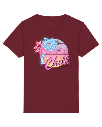 Chill Neon Burgundy