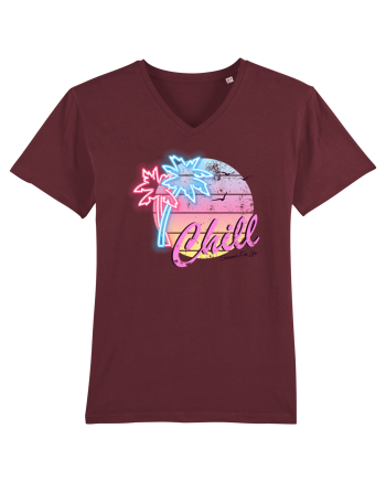 Chill Neon Burgundy