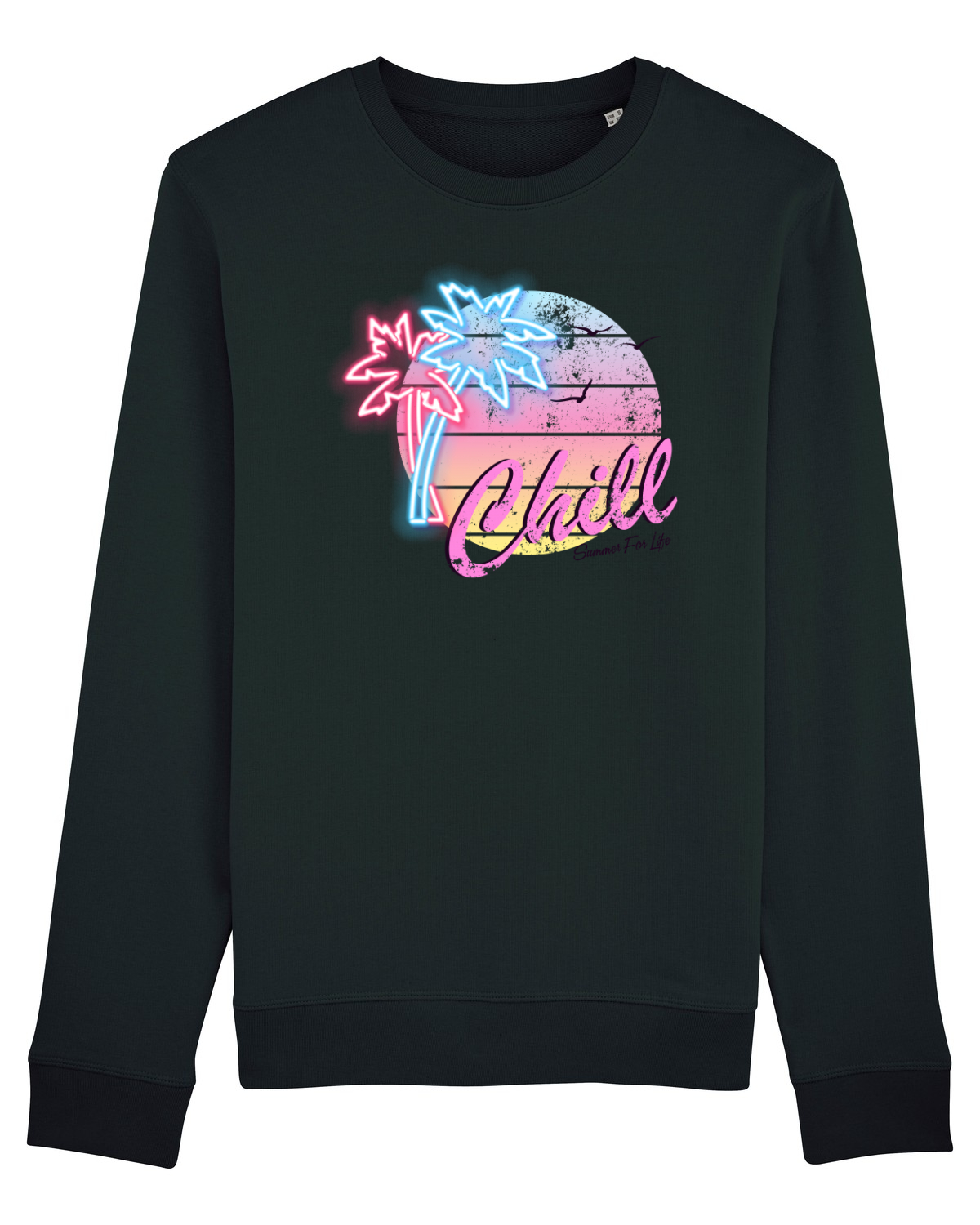 Bluză mânecă lungă Unisex Rise Black