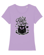 The Black Flag Bufnita Tricou mânecă scurtă guler larg fitted Damă Expresser
