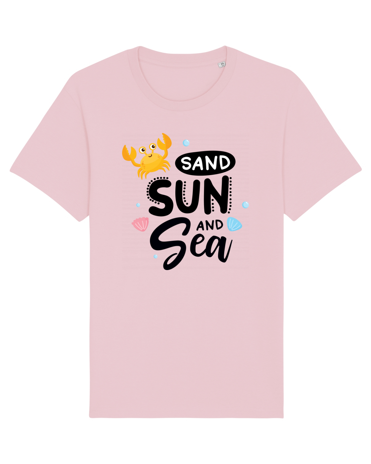 Tricou mânecă scurtă Unisex Rocker Cotton Pink