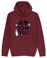 Let the Sea set you Free Hanorac cu fermoar Unisex Connector