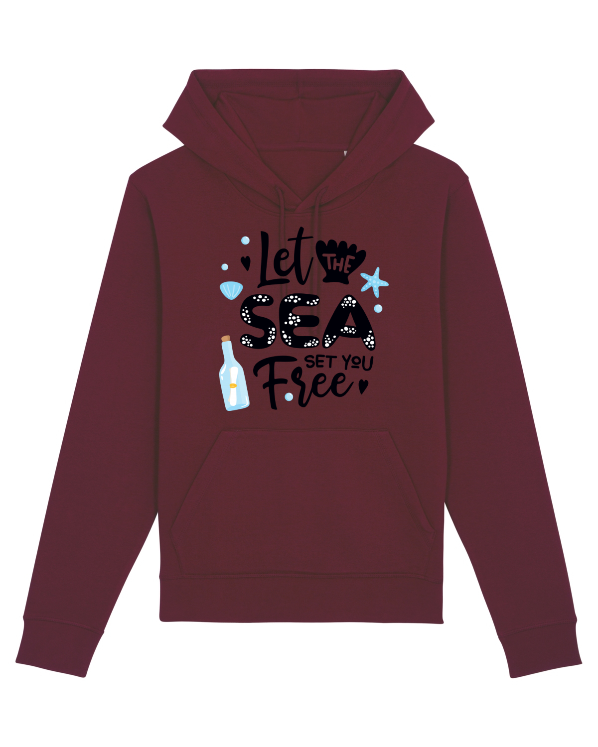 Hanorac Unisex Drummer Burgundy