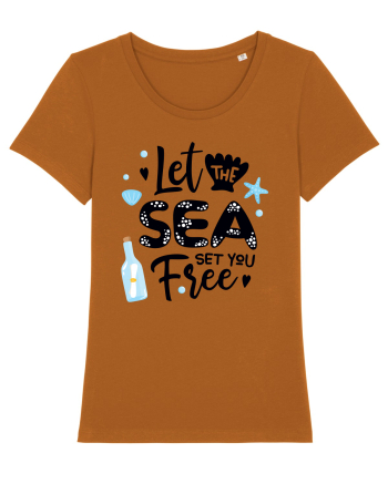 Let the Sea set you Free Roasted Orange