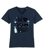 Let the Sea set you Free Tricou mânecă scurtă guler V Bărbat Presenter