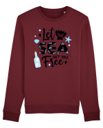 Let the Sea set you Free Bluză mânecă lungă Unisex Rise