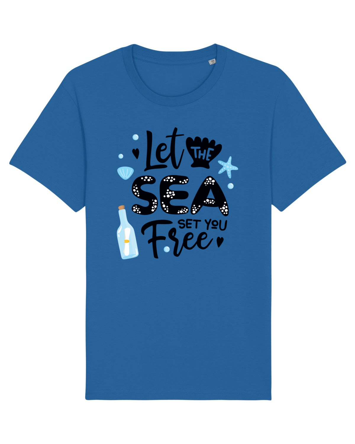 Tricou mânecă scurtă Unisex Rocker Royal Blue