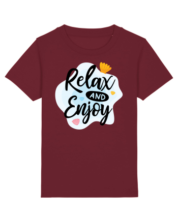 Relax and Enjoy Burgundy