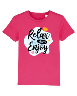 Relax and Enjoy Tricou mânecă scurtă  Copii Mini Creator