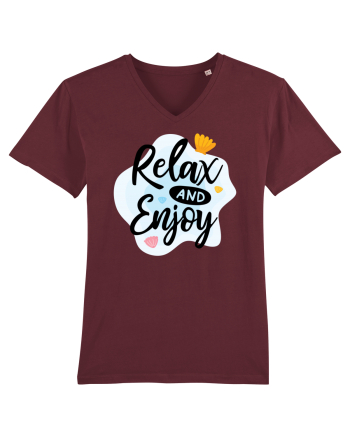 Relax and Enjoy Burgundy
