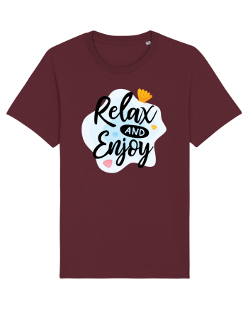 Relax and Enjoy Burgundy