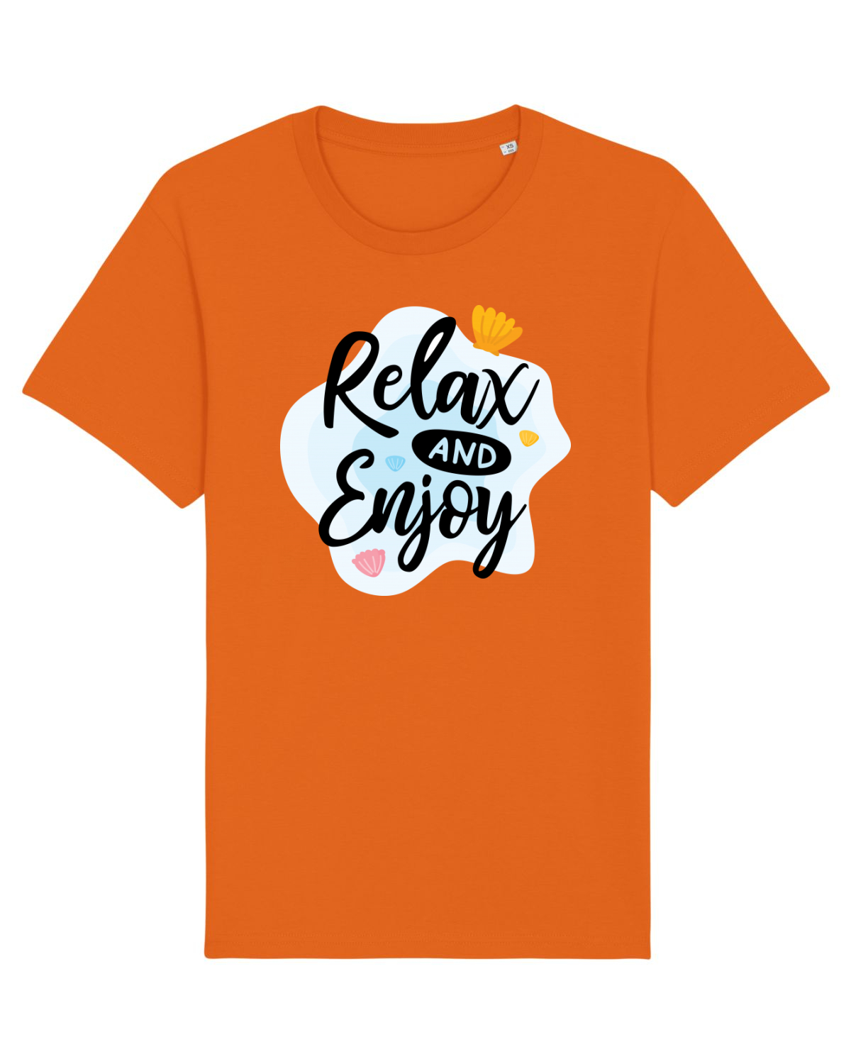 Tricou mânecă scurtă Unisex Rocker Bright Orange
