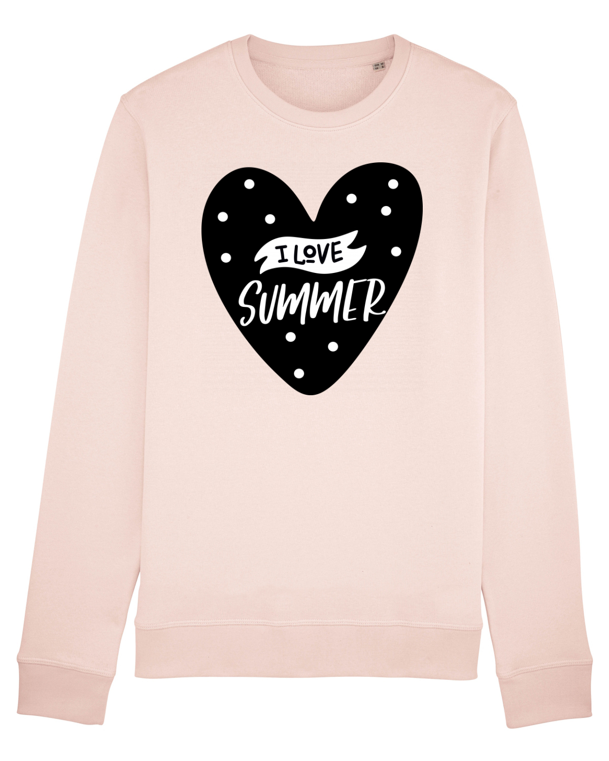 Bluză mânecă lungă Unisex Rise Candy Pink