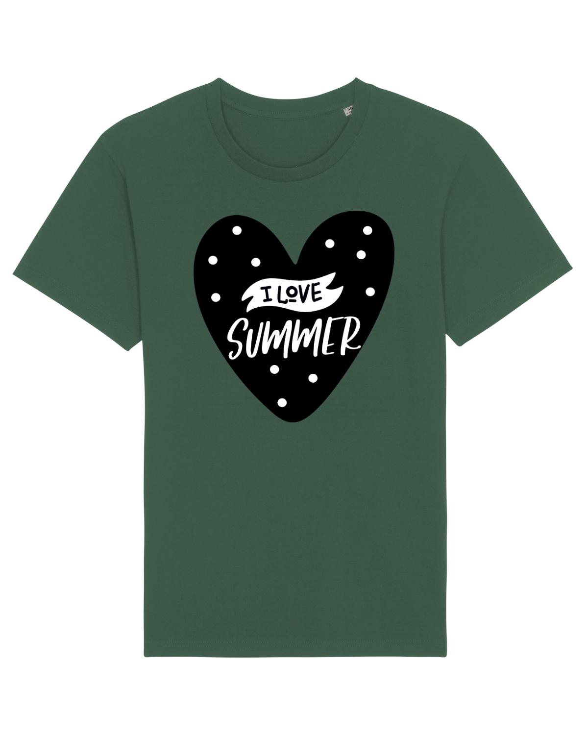 Tricou mânecă scurtă Unisex Rocker Bottle Green