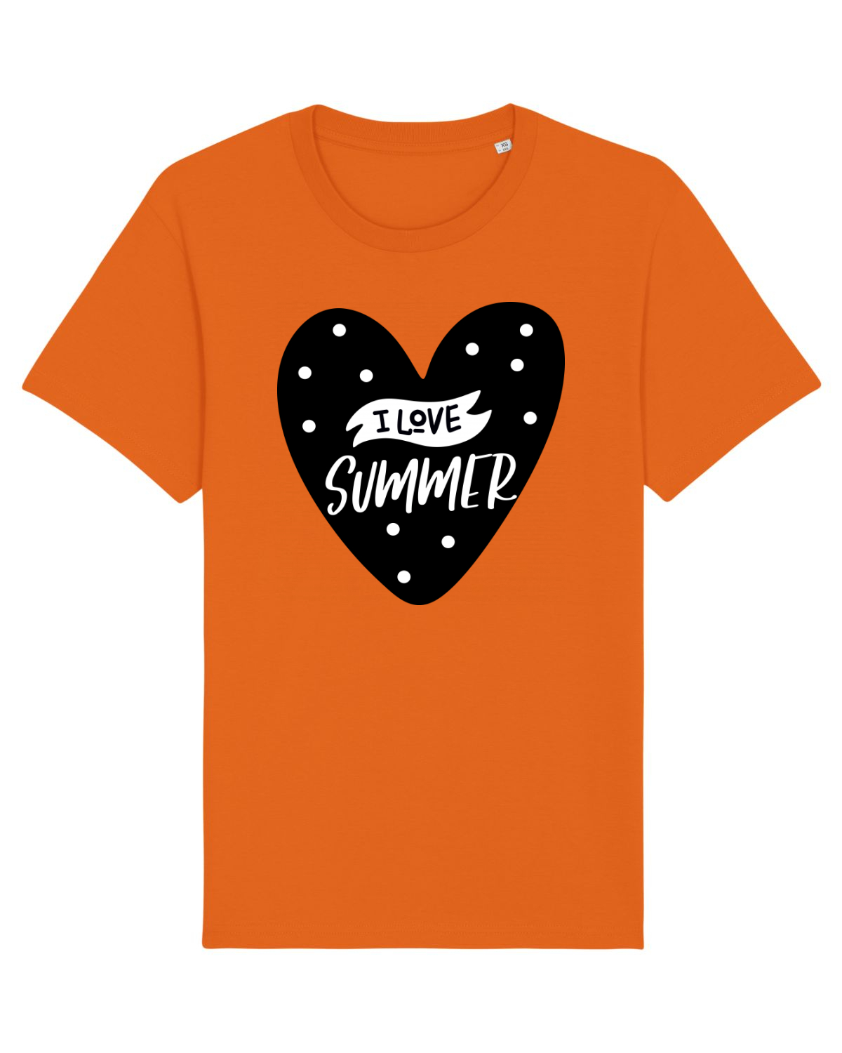 Tricou mânecă scurtă Unisex Rocker Bright Orange