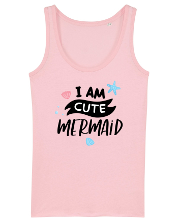 I am a Cute Mermaid Cotton Pink