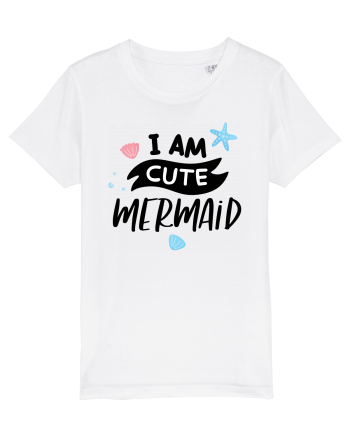 I am a Cute Mermaid White