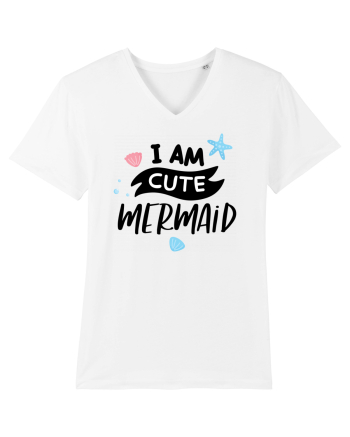 I am a Cute Mermaid White