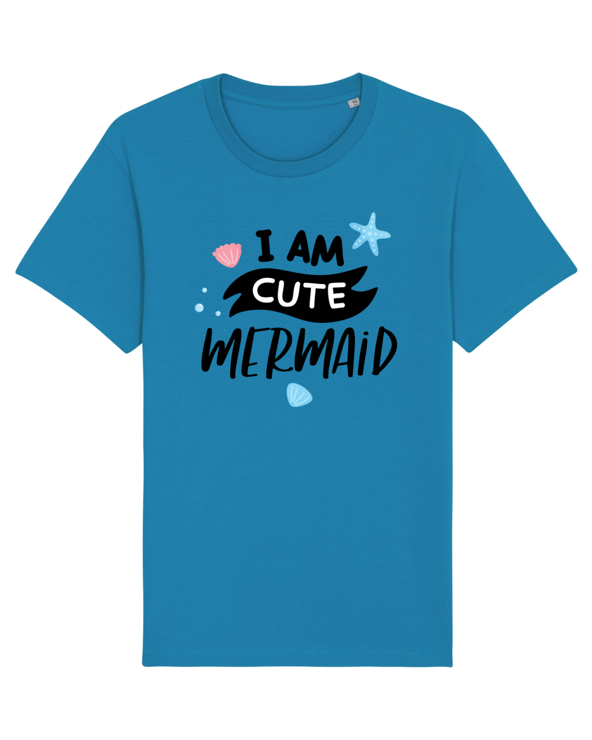 Tricou mânecă scurtă Unisex Rocker Azur