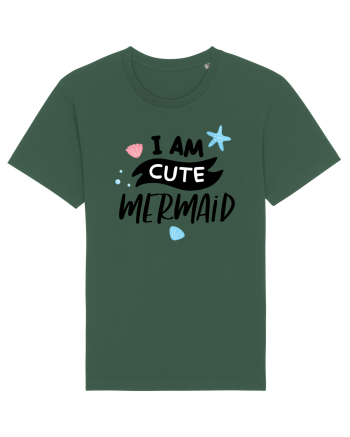 I am a Cute Mermaid Bottle Green